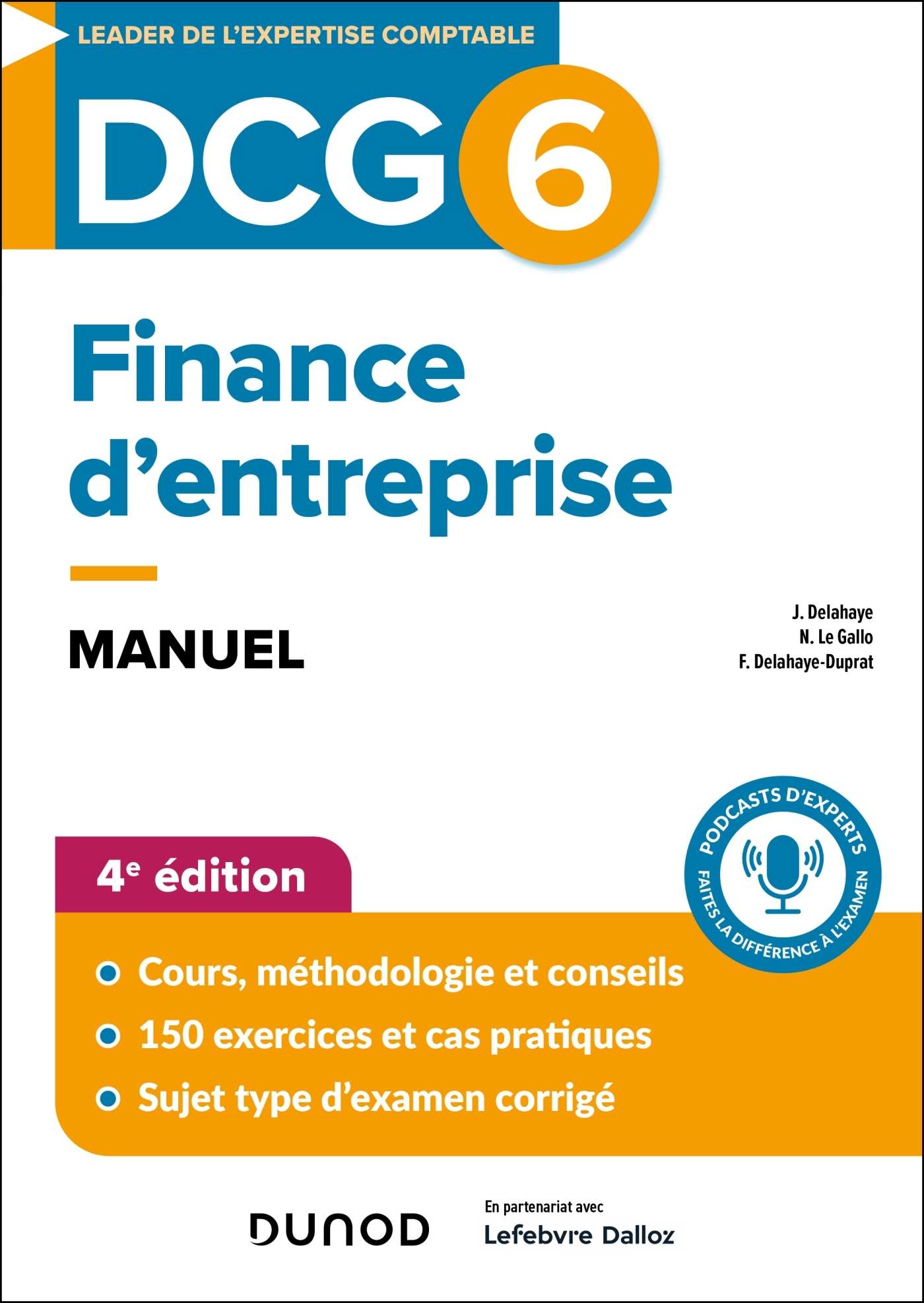 DCG 6 Finance D Entreprise Manuel Livre Et Ebook DCG De Florence