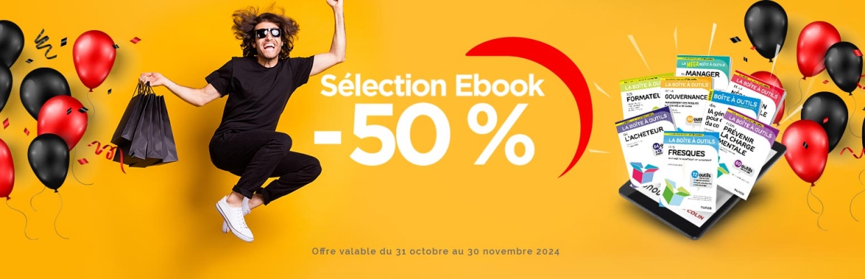 Sélection Ebook Boîte à outils -50% - Black Friday Week