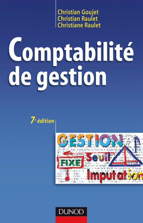 Comptabilité De Gestion - Manuel - Livre Finance, Banque, Assurance De ...