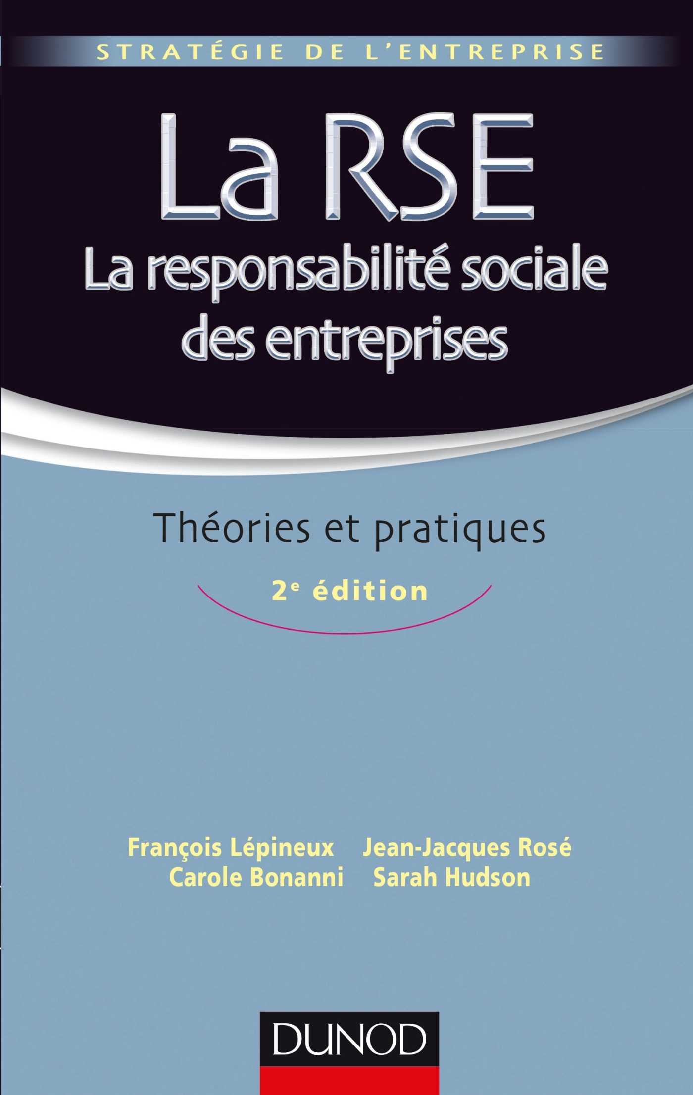 La RSE - La Responsabilité Sociale Des Entreprises - Théories Et ...