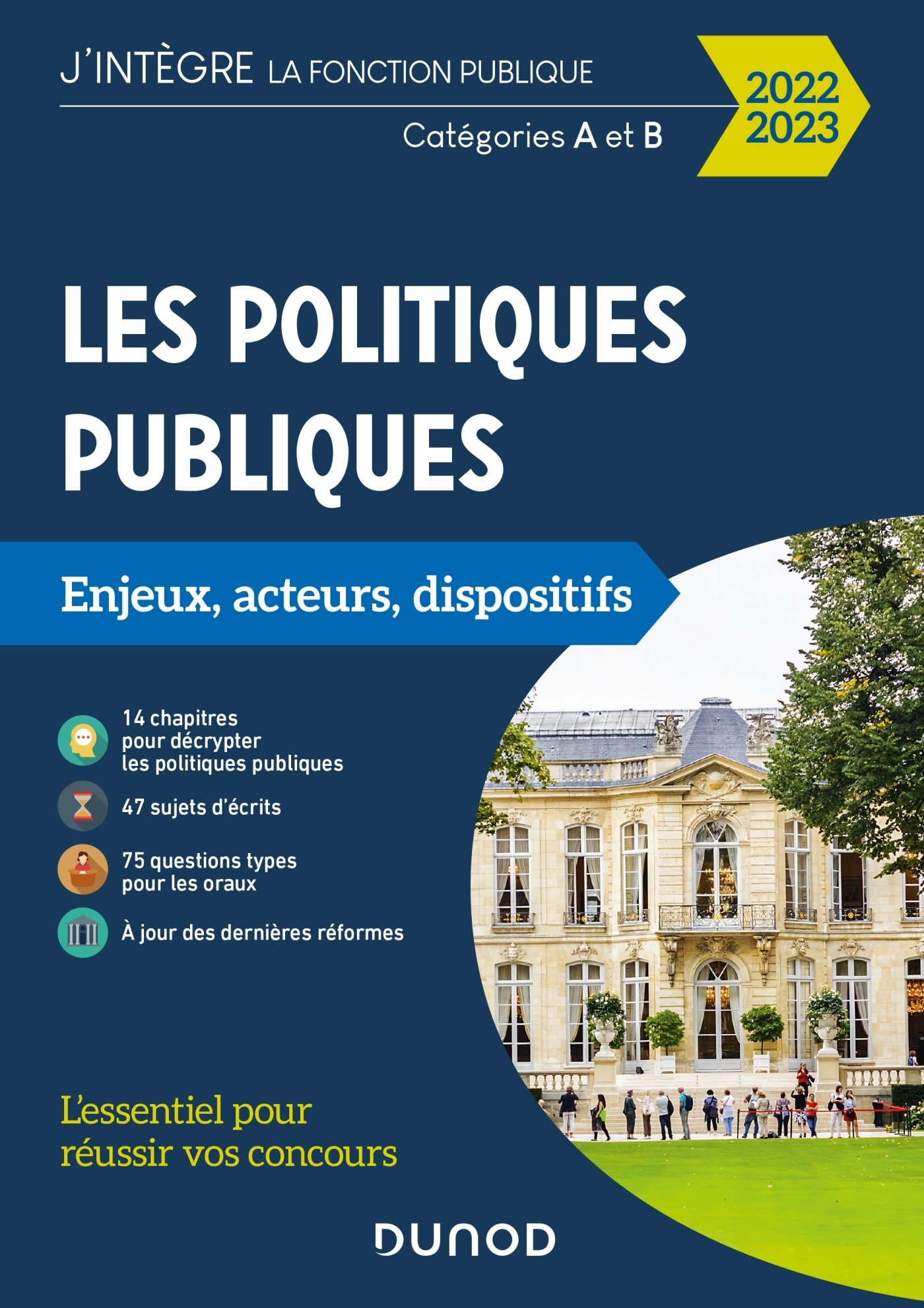 Les politiques publiques 20222023 Catégories A et B Livre et ebook