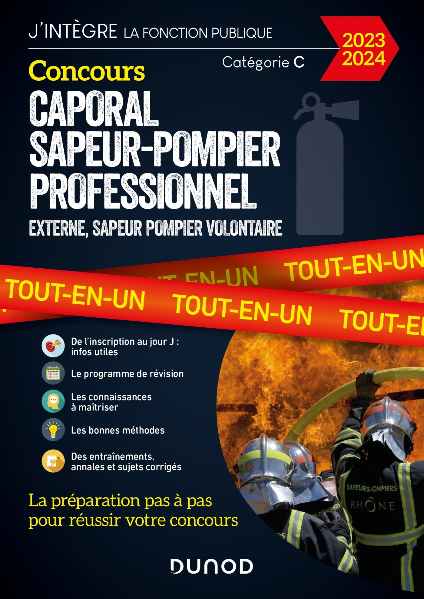 Concours Caporal sapeurpompier professionnel 2023/2024 Toutenun