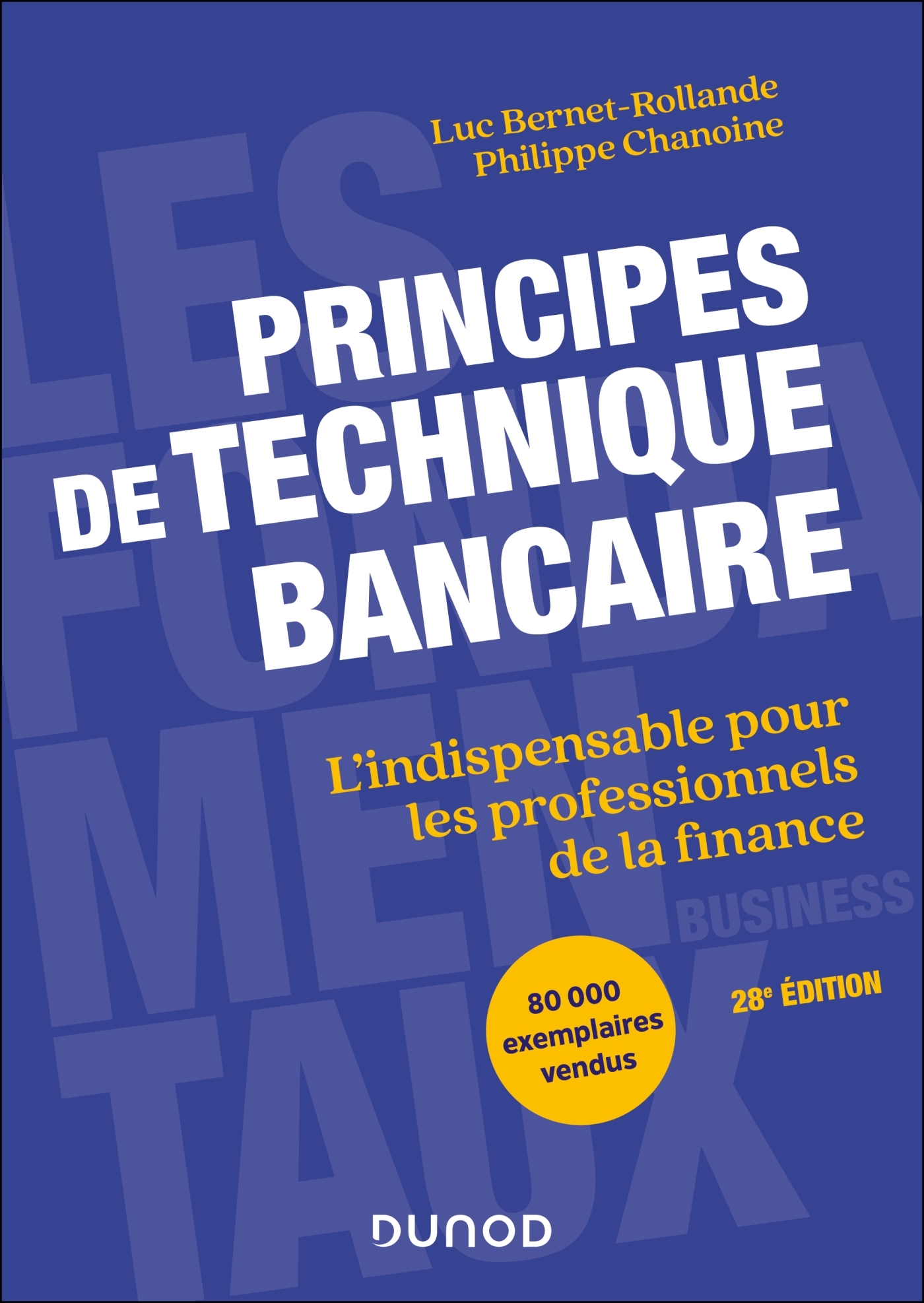 Principes De Technique Bancaire - L'indispensable Pour Les ...