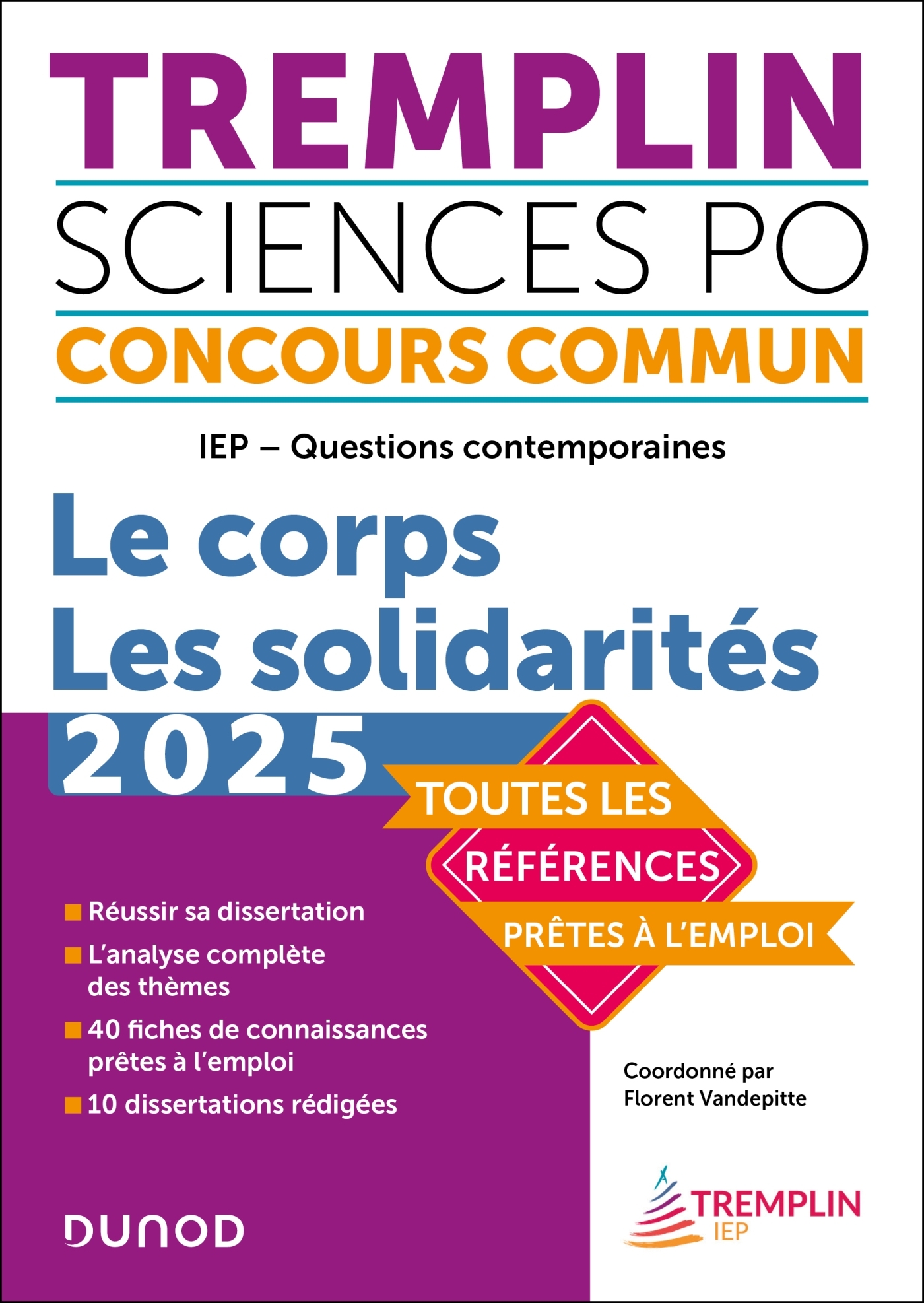 Tremplin Concours IEP Questions contemporaines 2025 Le Corps. Thème 2