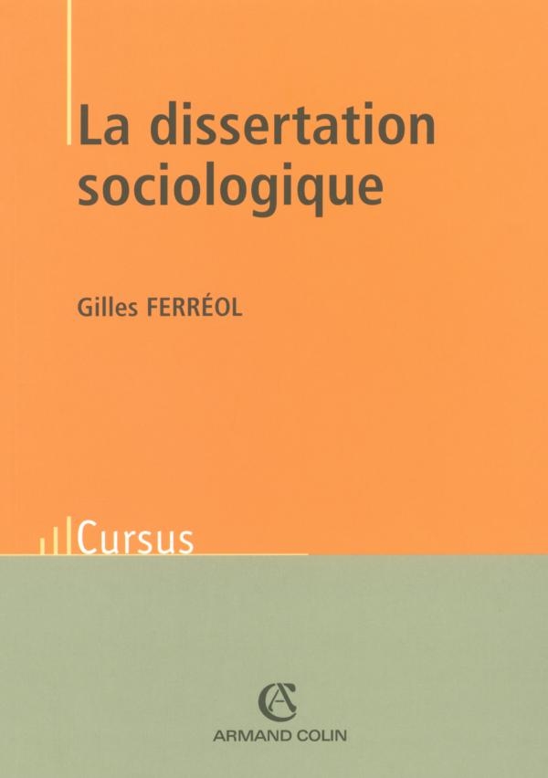 dissertation en sociologie