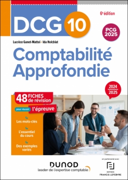 DCG 10 - Comptabilité approfondie - Fiches 2024-2025