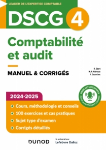 DSCG 4 - Comptabilité et audit - Manuel 2024-2025