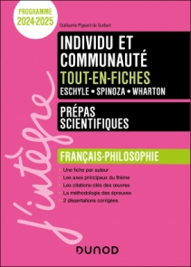 Individu et communauté - Tout-en-fiches - Prépas scientifiques Français-philosophie - 2024-2025