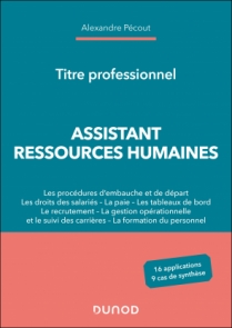 Titre professionnel Assistant Ressources humaines