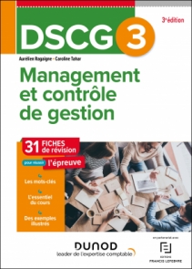 DSCG 3 Management et contrôle de gestion  - Fiches 2025-2026