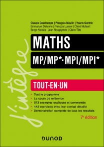 Maths Tout-en-un MP/MP*-MPI/MPI*