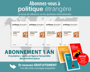 Abonnez-vous à politique étrangère - Un livre offert parmi une sélection