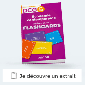 Extrait "DCG 5 - Économie contemporaine - révisez en 180 flashcards !"