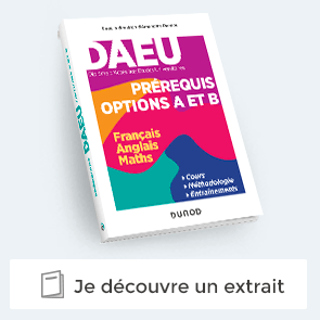 Extrait "DAEU - Pré-requis Options A et B - Français, Anglais, Maths"