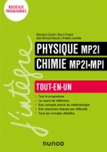 Physique MP2I, Chimie MP2I-MPI Tout-en-un