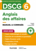 DSCG 6 - Anglais des affaires - Manuel - 2024-2025