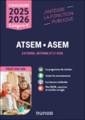 Concours ATSEM ASEM  - Tout-en-un - 2025-2026