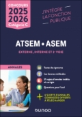 Concours ATSEM/ASEM - Annales corrigées - 2025-2026