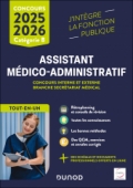 Concours Assistant médico-administratif 2025-2026 - Tout-en-un