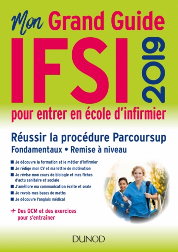 IFSI 2019 Mon grand guide pour entrer en école d'infirmier 