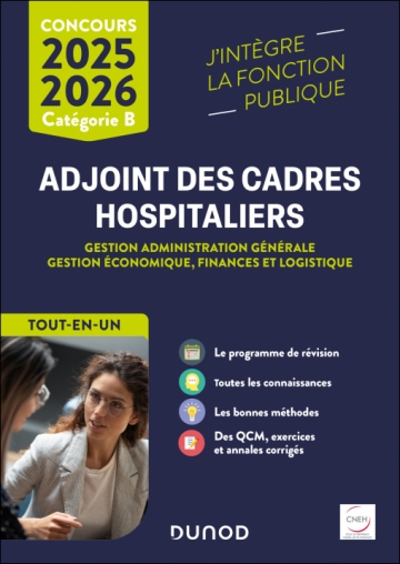 Concours Adjoint des cadres hospitaliers 2025-2026