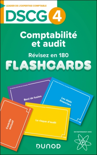 DSCG 4 - Comptabilité et audit - révisez en 180 flashcards !
