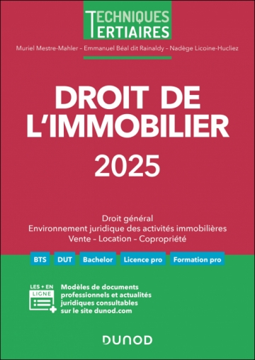 Droit de l'immobilier 2025