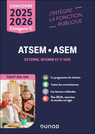 Concours ATSEM ASEM  - Tout-en-un - 2025-2026