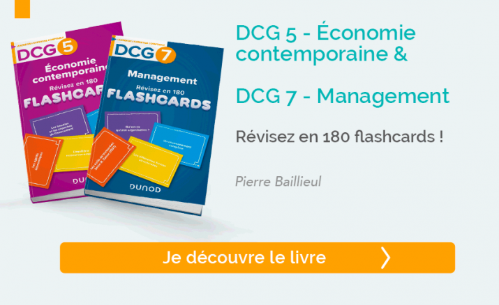 Révisez en 180 Flashcards - DCG 5 et DCG 7 - Dunod