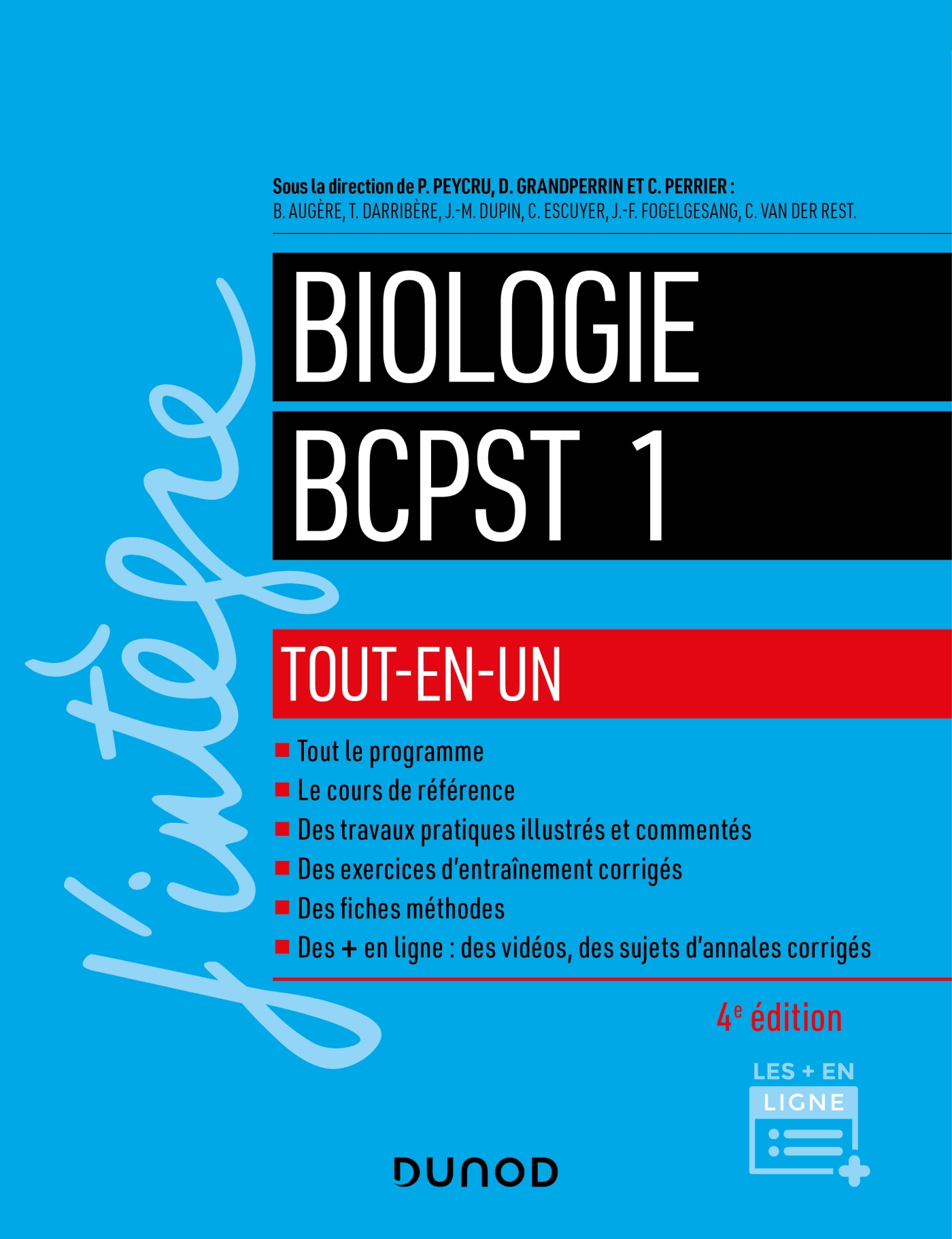 Biologie Tout En Un Bcpst 1re Année Livre Et Ebook - 