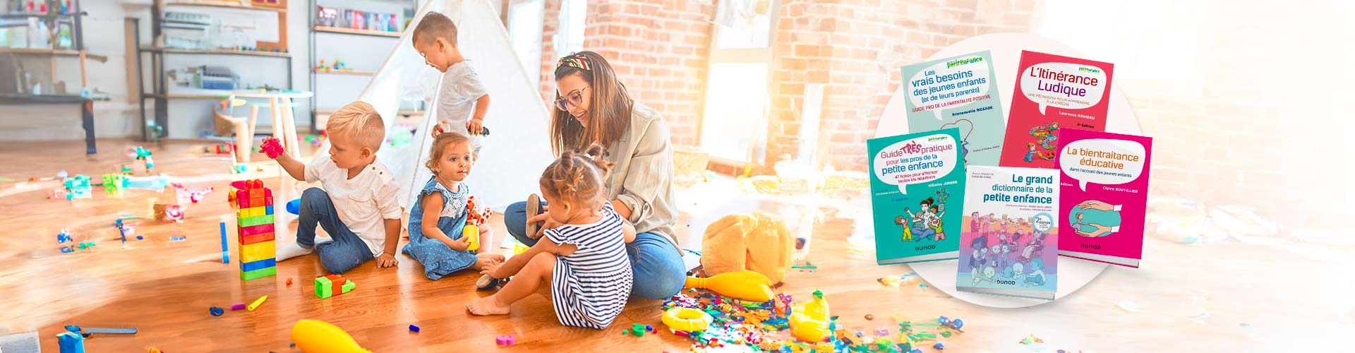 La bibliothèque idéale pour les professionnels de la petite enfance