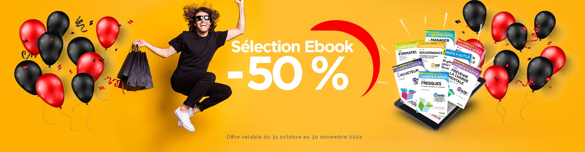 Sélection Ebook Boîte à outils -50% - Black Friday Week